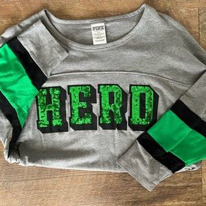 Marshall University Quarter Sleeve Relaxed Fit Shirt